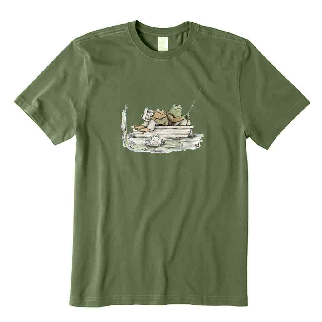 Frog and Toad Fishing T-Shirt