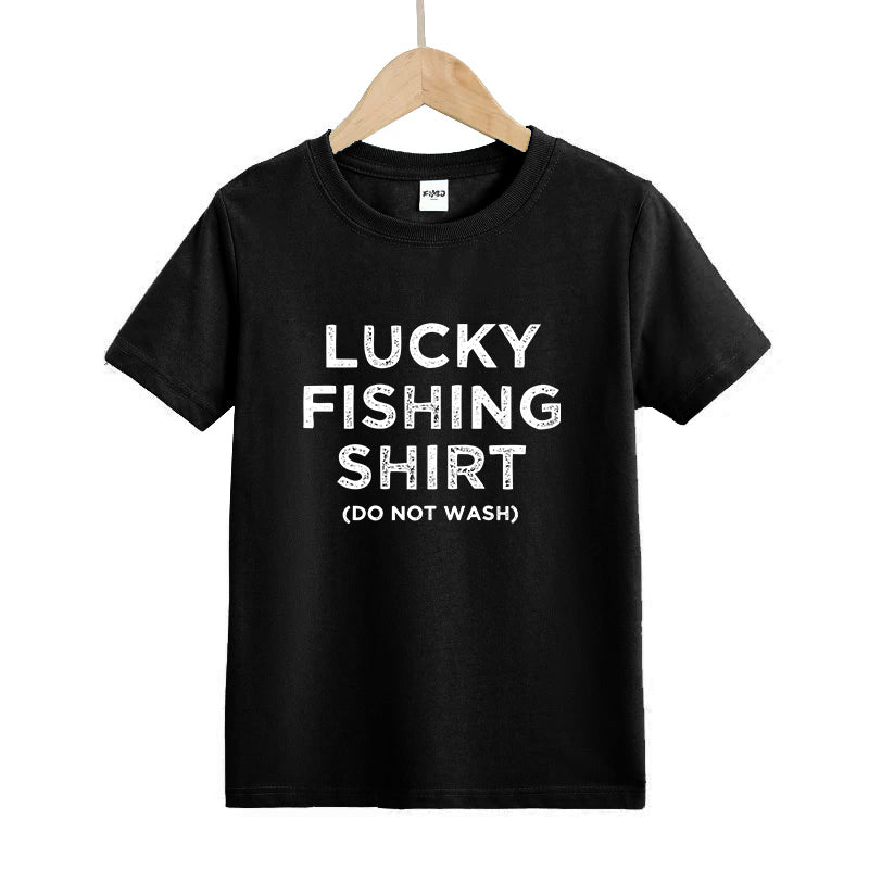 Lucky Fishing Shirt Kids T-Shirt
