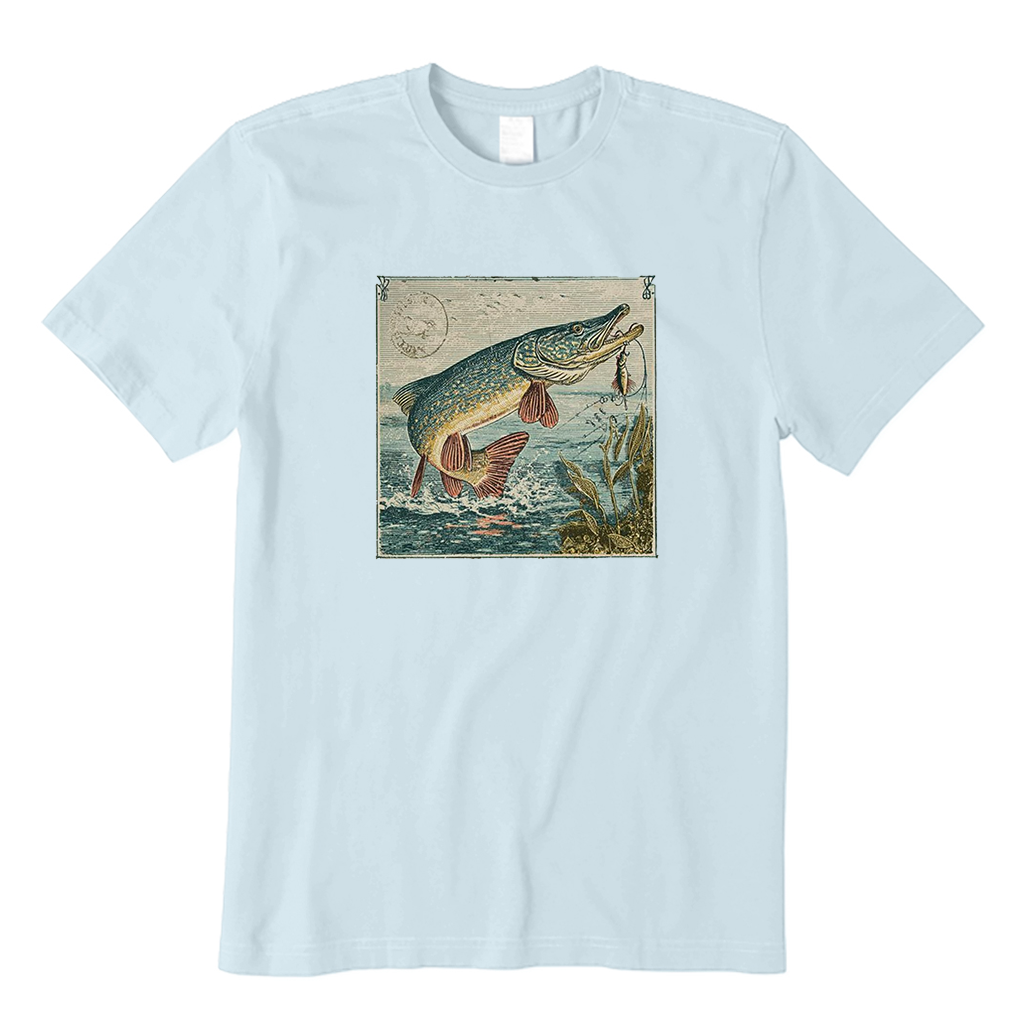 Northern Pike Fishing T-Shirt