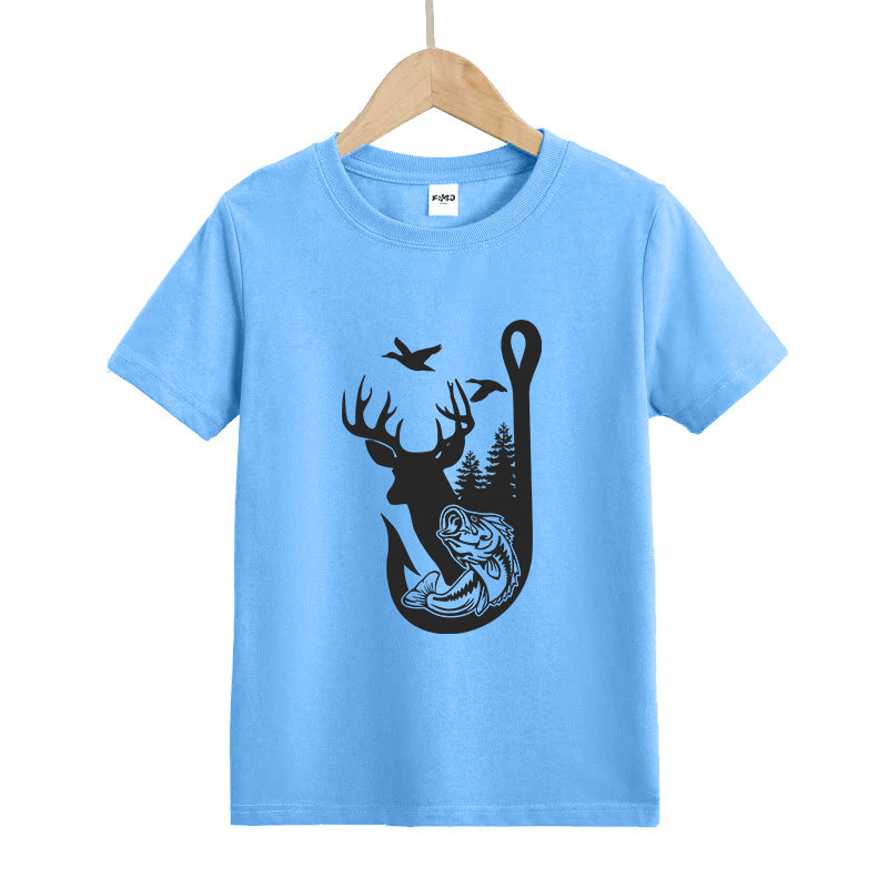Fishing and Hunting Kid's T-Shirt