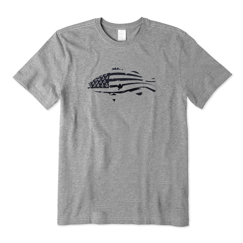 Fish Flag Fishing T-Shirt