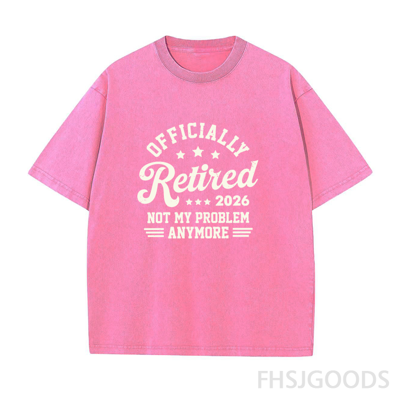Funny Retirement Unisex Distressed T-Shirt