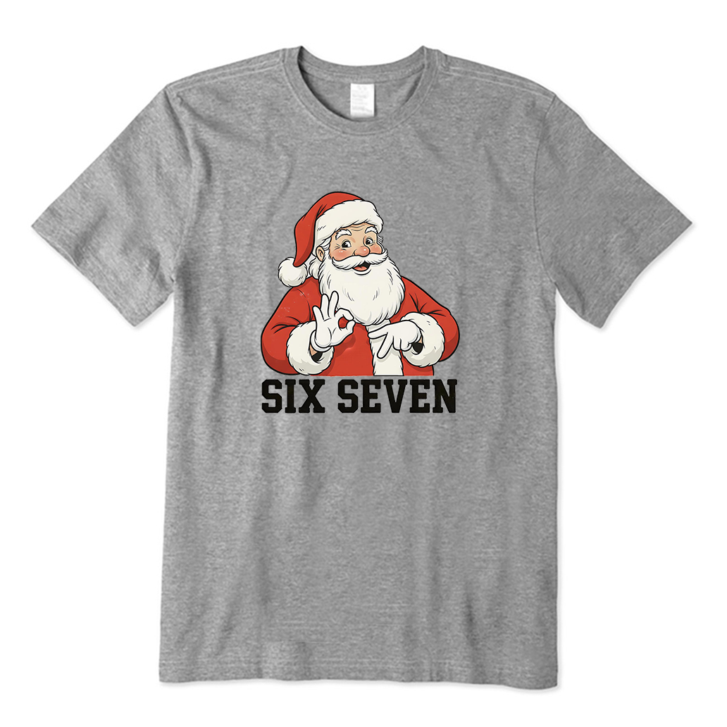 Six Seven Christmas santa T-Shirt