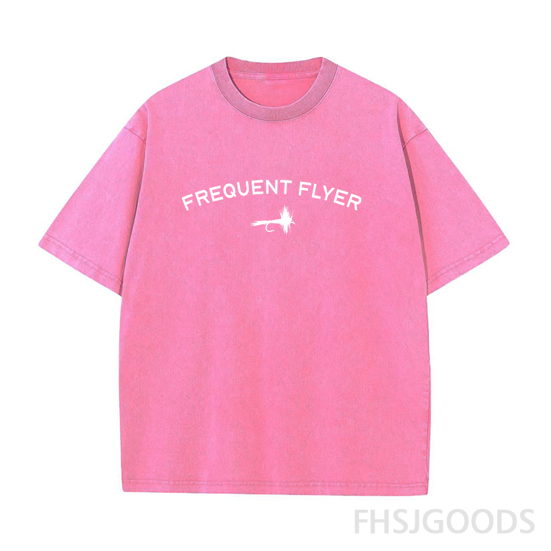 Frequent Flyer Unisex Distressed T-Shirt