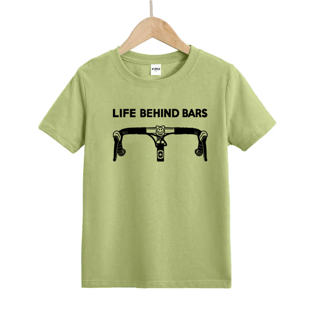 Life Behind Bars Cycling Kids T-Shirt