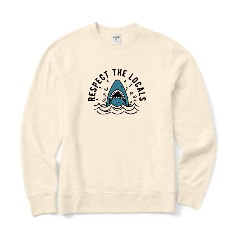 Respect The Locals Crewneck Sweatshirt