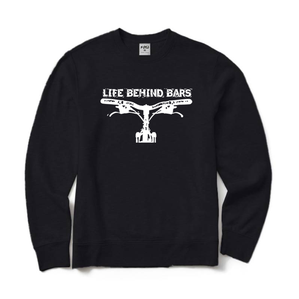 Funny Life Behind Bars Cycling Crewneck Sweatshirt