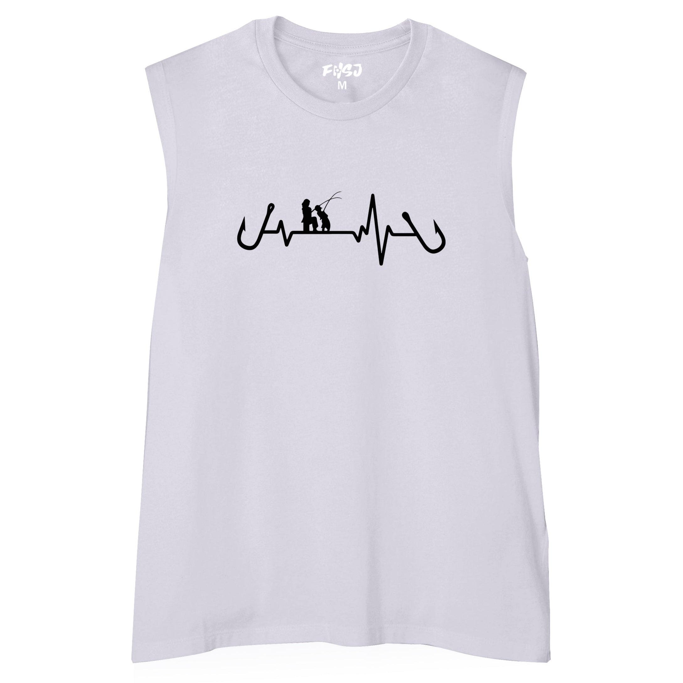 Women HEARTBEAT FISHING Tank Top