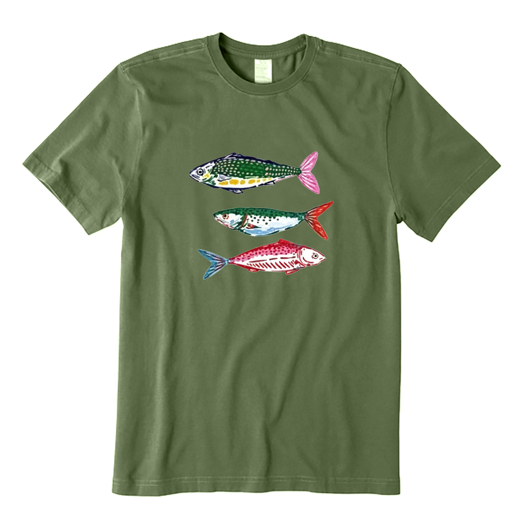 Watercolor Fish T-shirt