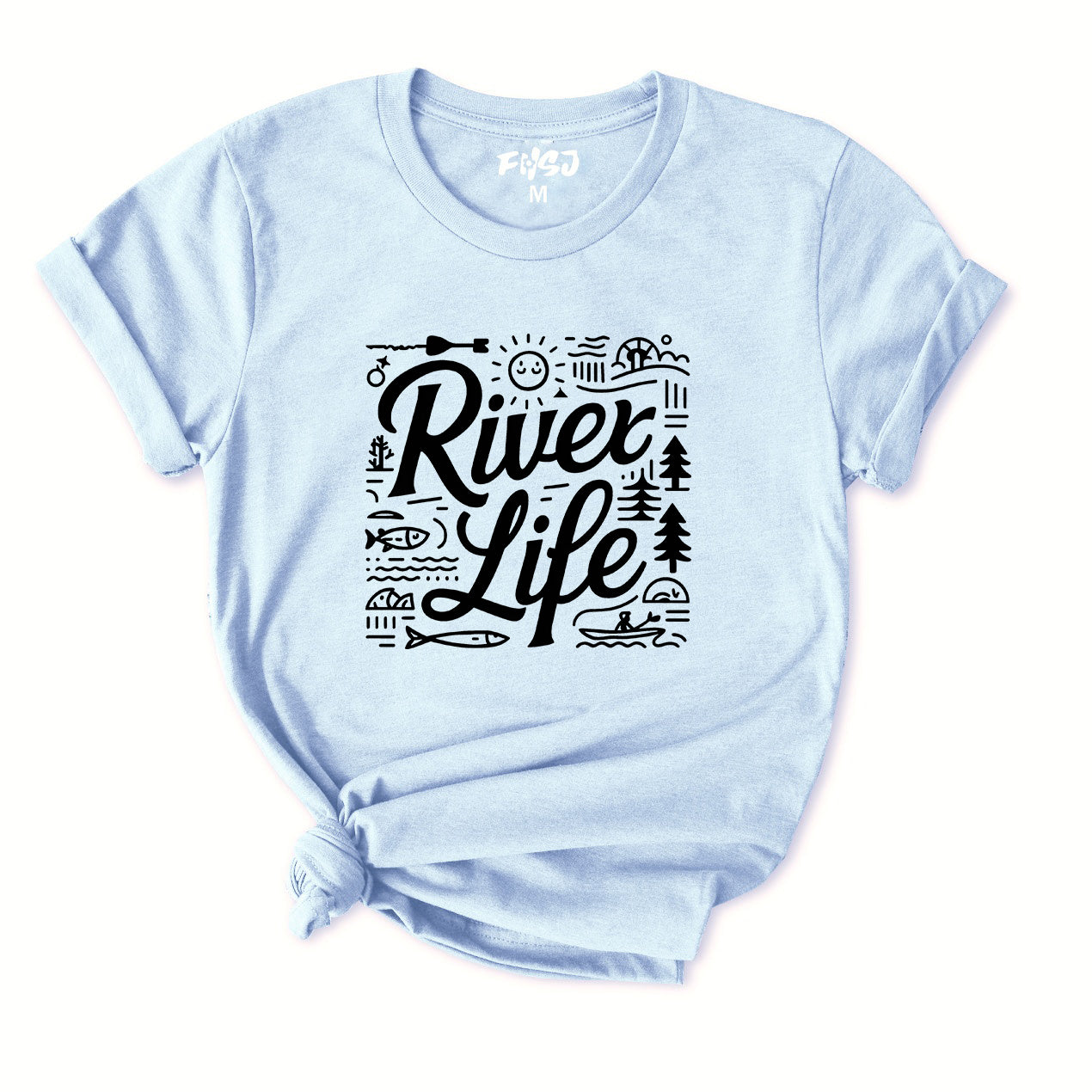 River Life T-Shirt for Women