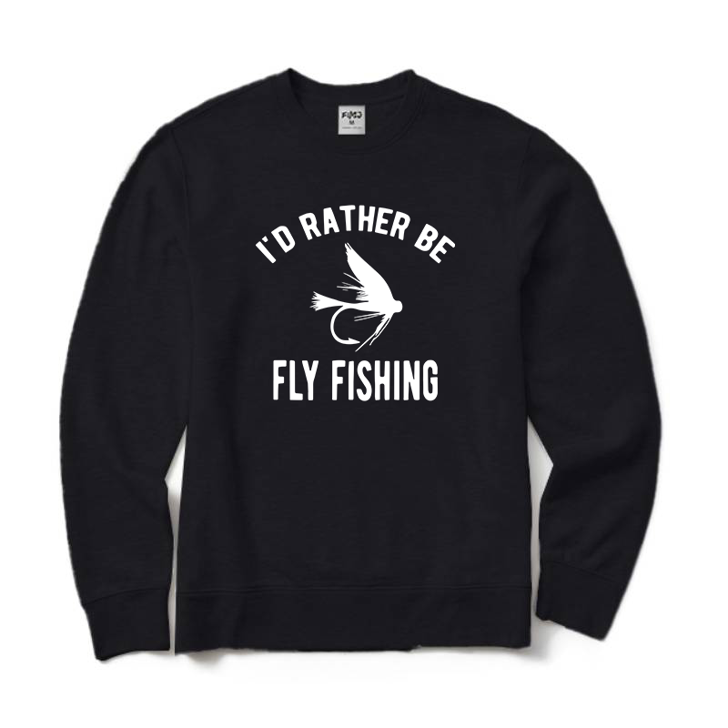 Fly Fishing Crewneck Sweatshirt