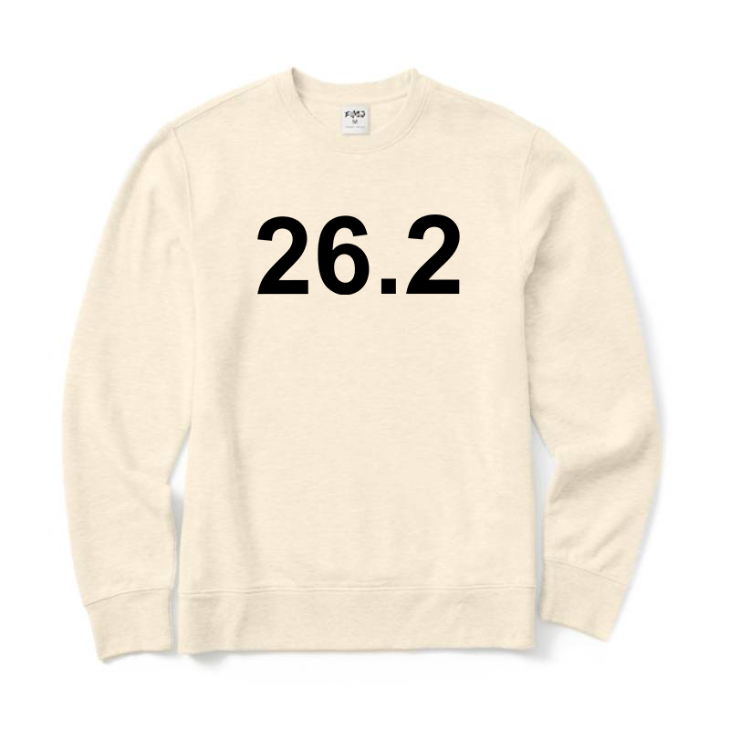 26.2 Marathon Runner Crewneck Sweatshirt