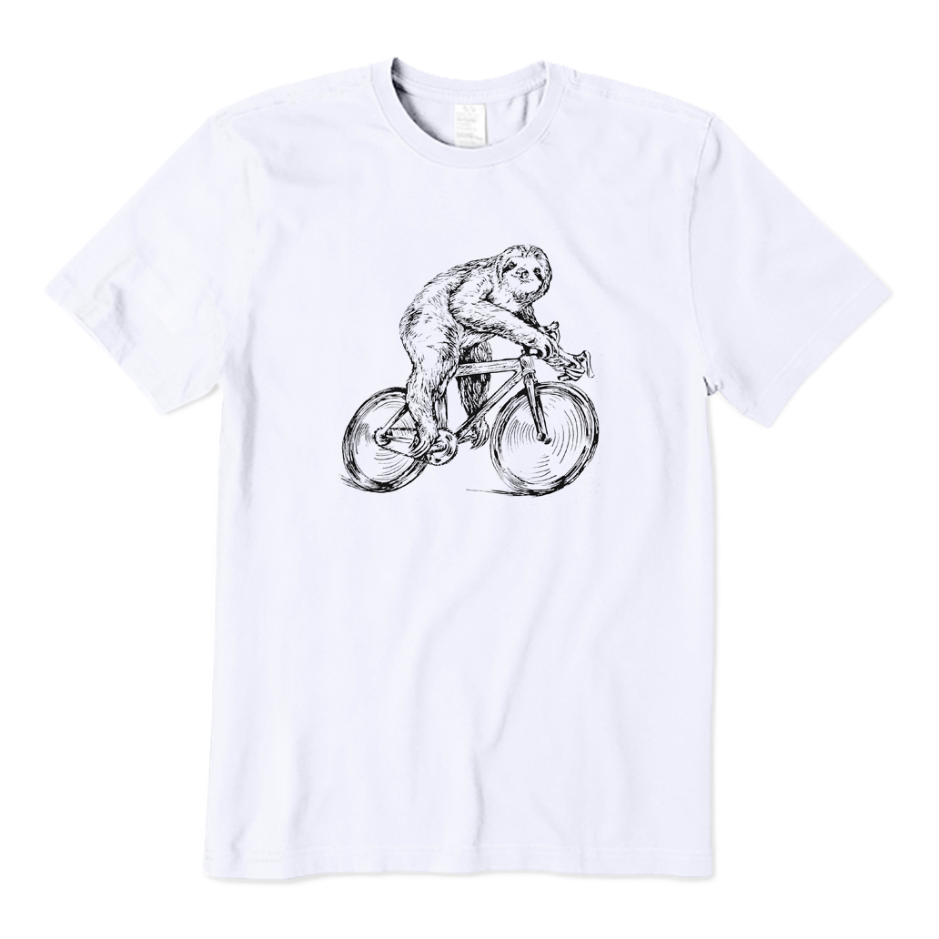 Sloth Rides A Bicycle T-shirt