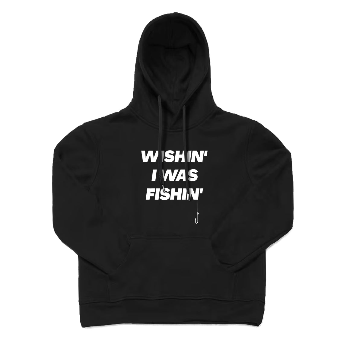 WISHING I WAS FISHING Hoodie