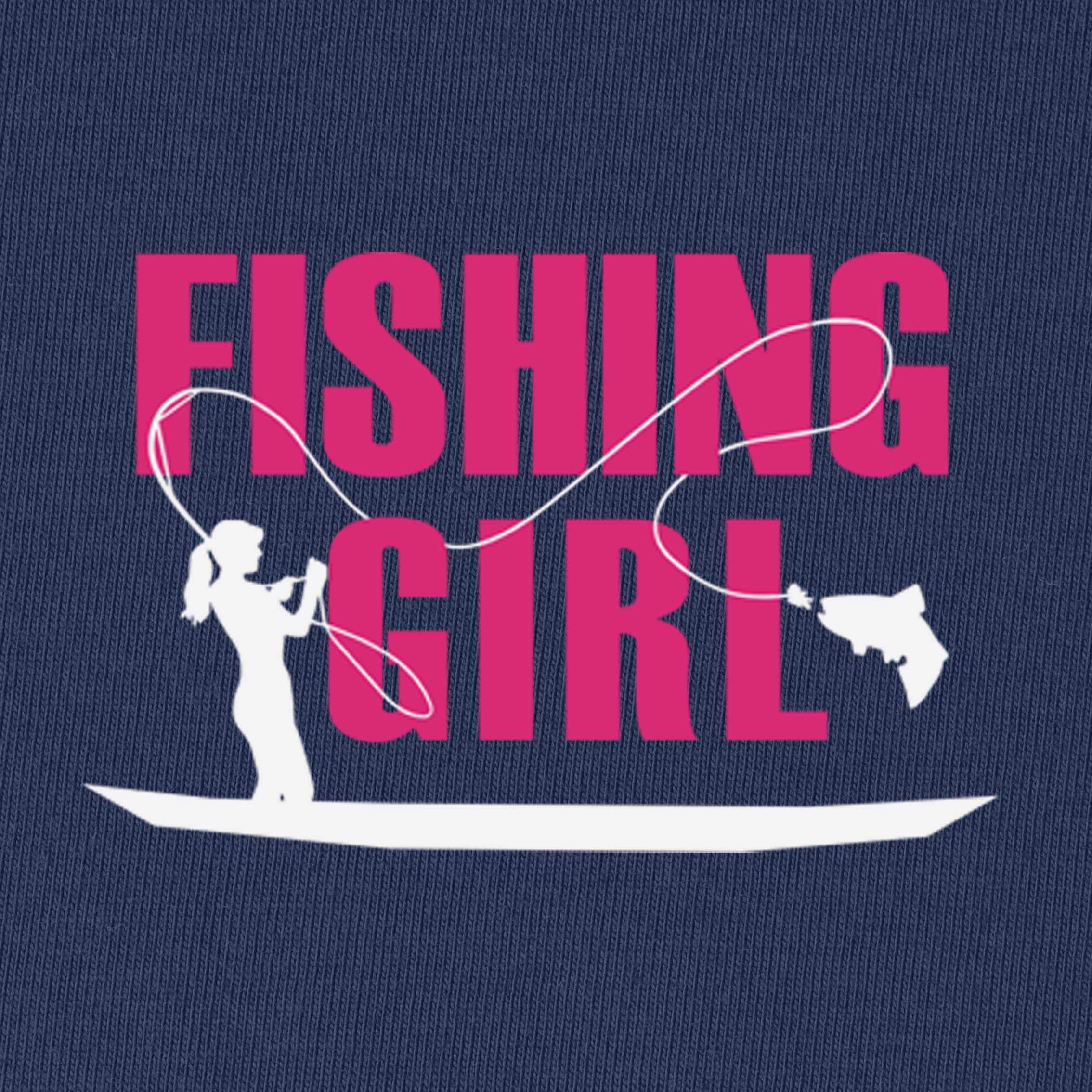 Fishing Girl T-Shirt for Women