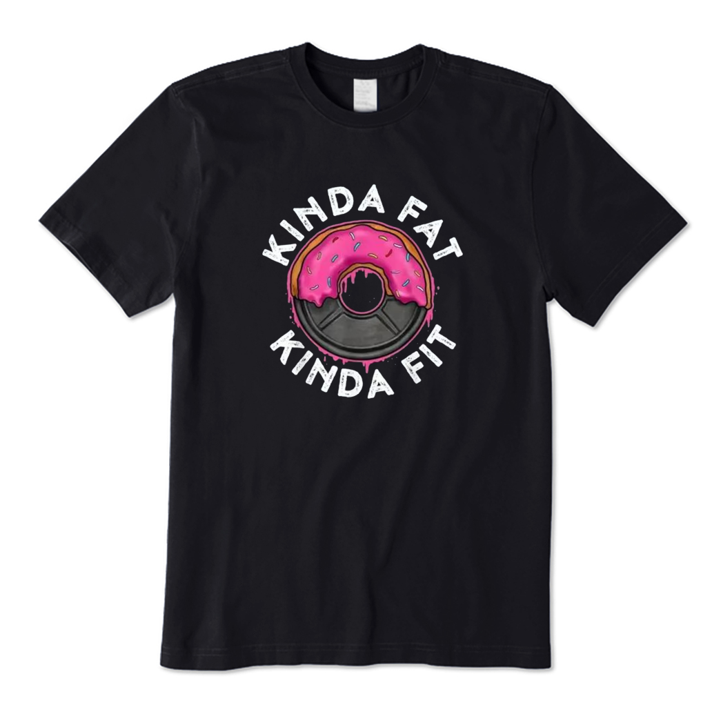 Kinda Fat Kinda Funny Doughnut T-shirt