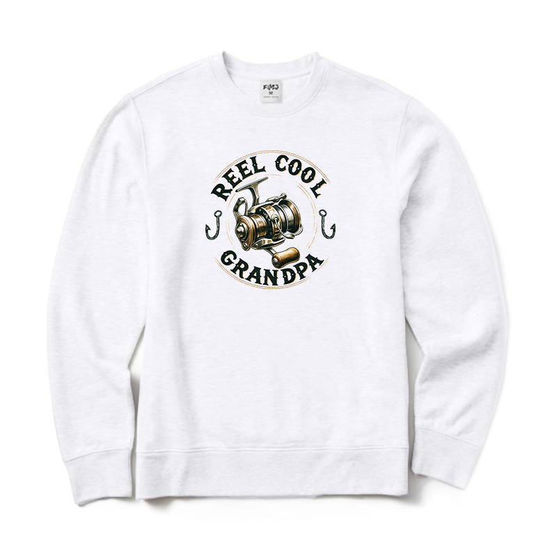 Reel Cool Grandpa Crewneck Sweatshirt