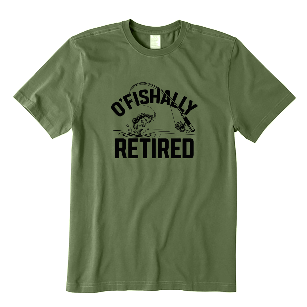 Funny Fishing Retirement T-shirt