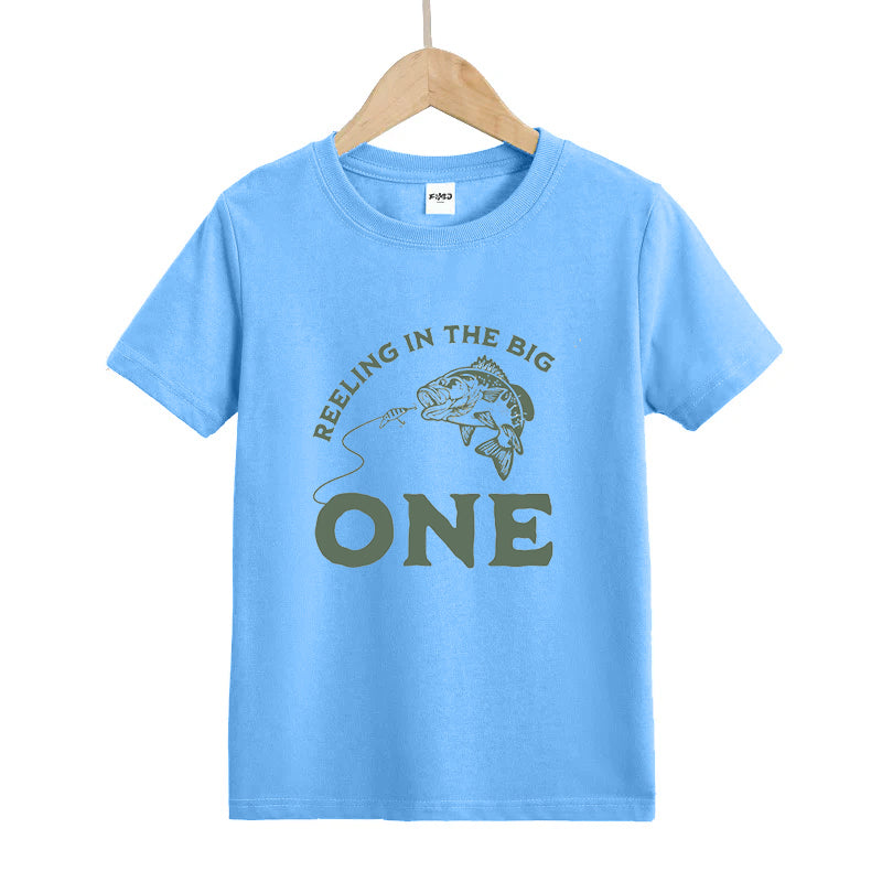 Reeling in the Big One Kid's T-Shirts
