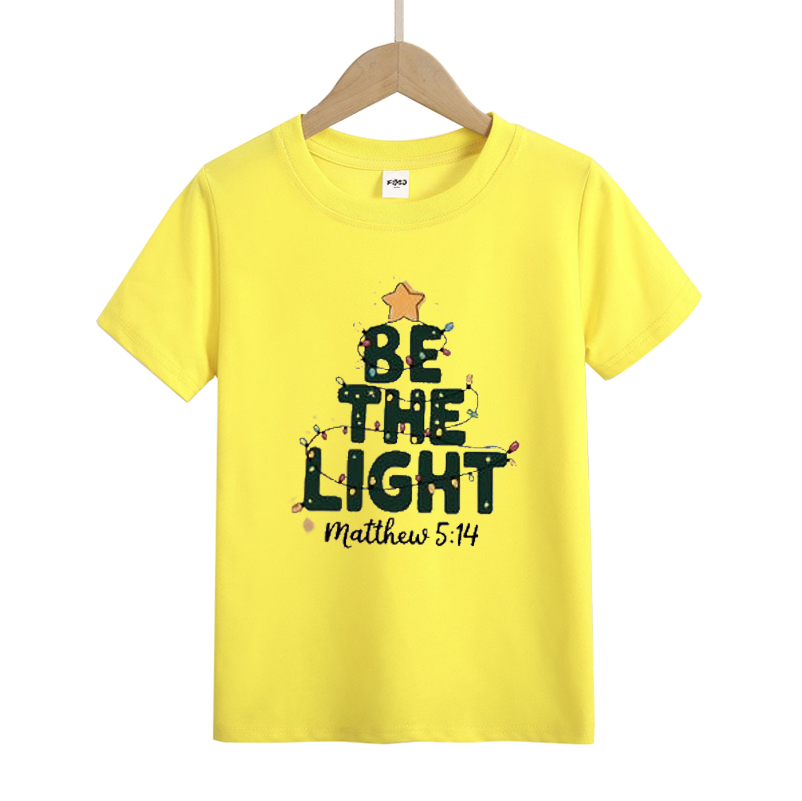 Be The Light Matthew 5:14 Kids T-Shirt