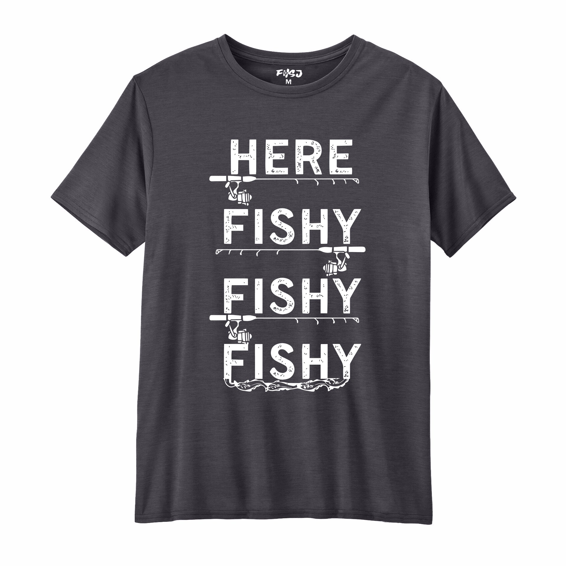 Here Fishy Fishy Fishy Performance T-SHIRT