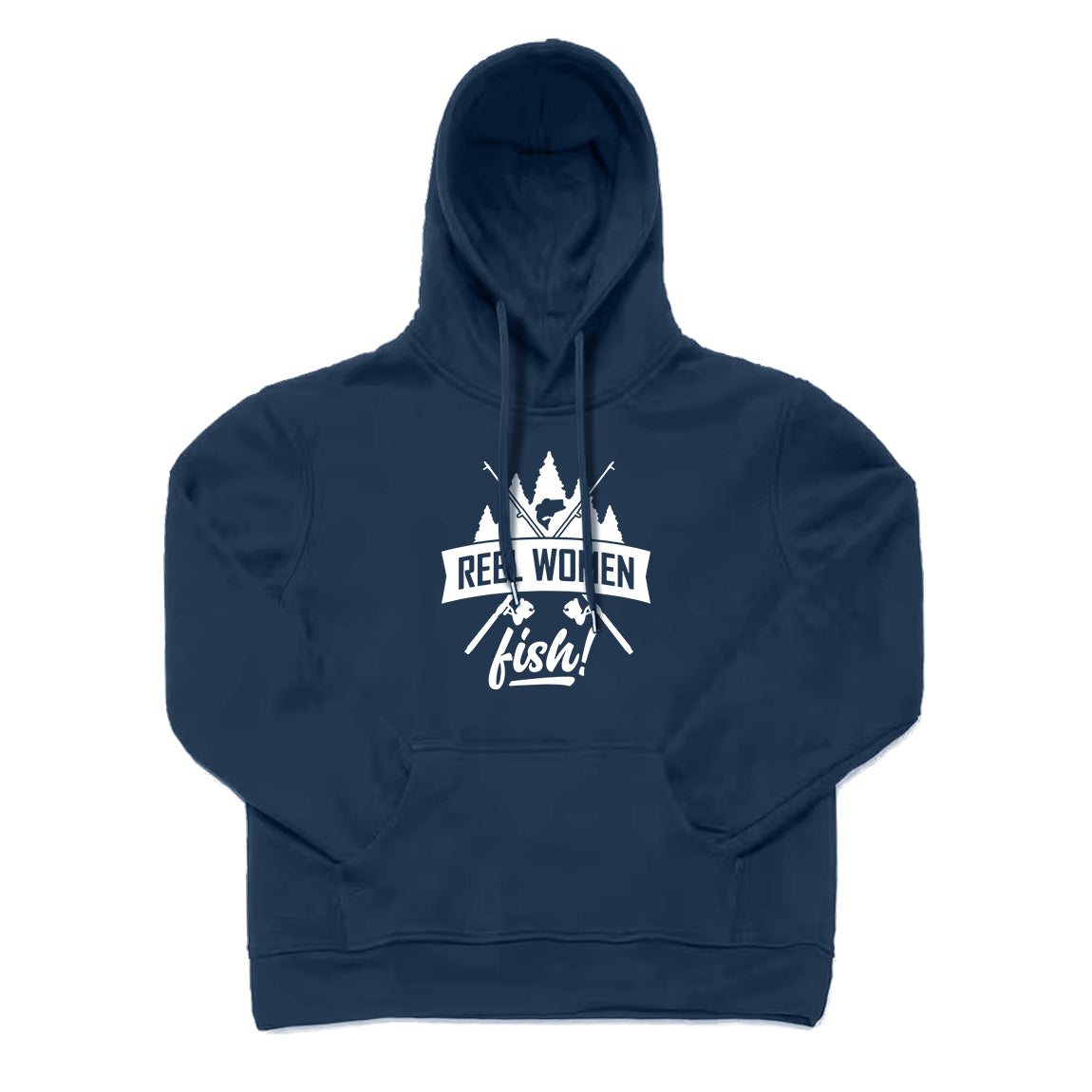 Reel Women Fish Hoodie for Women