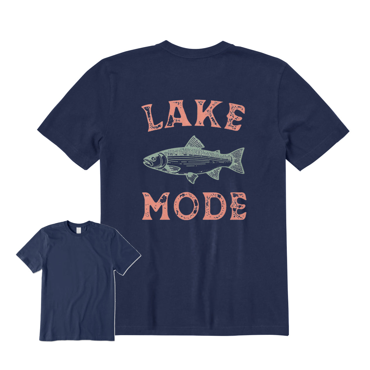 Lake Mode Back Graphic T-Shirt