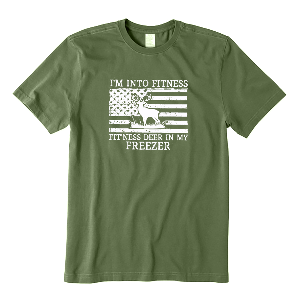 I'm Into Fitness Fitness Deer in My Freezer T-Shirt