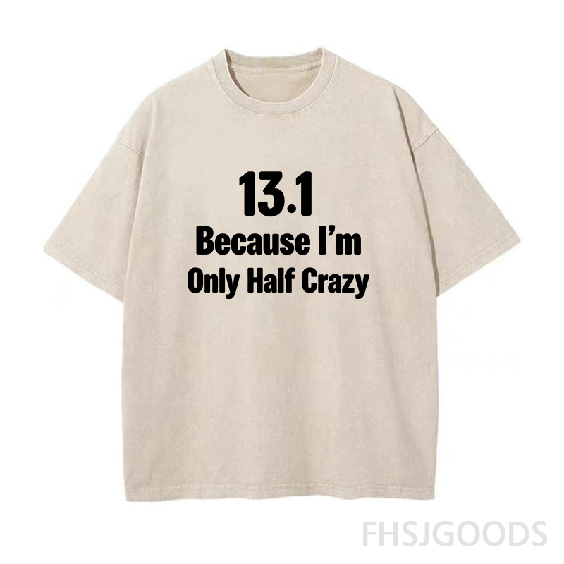13.1 Half Marathon Runner Unisex Distressed T-Shirt