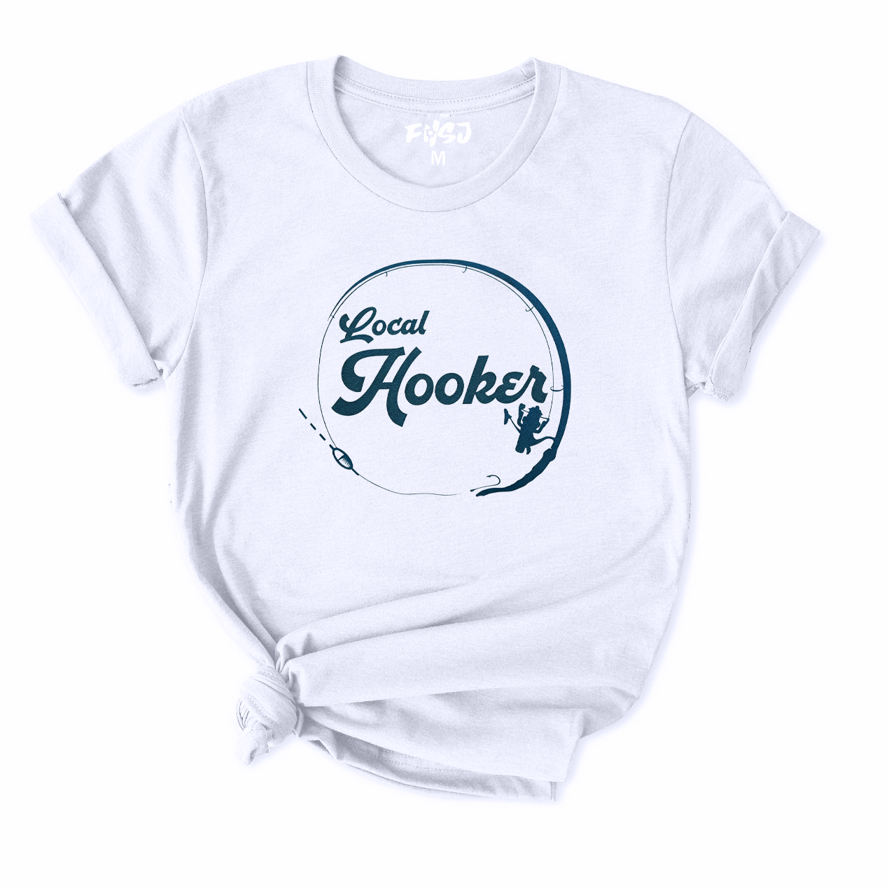 Local Hooker Fishing T-Shirt for Women