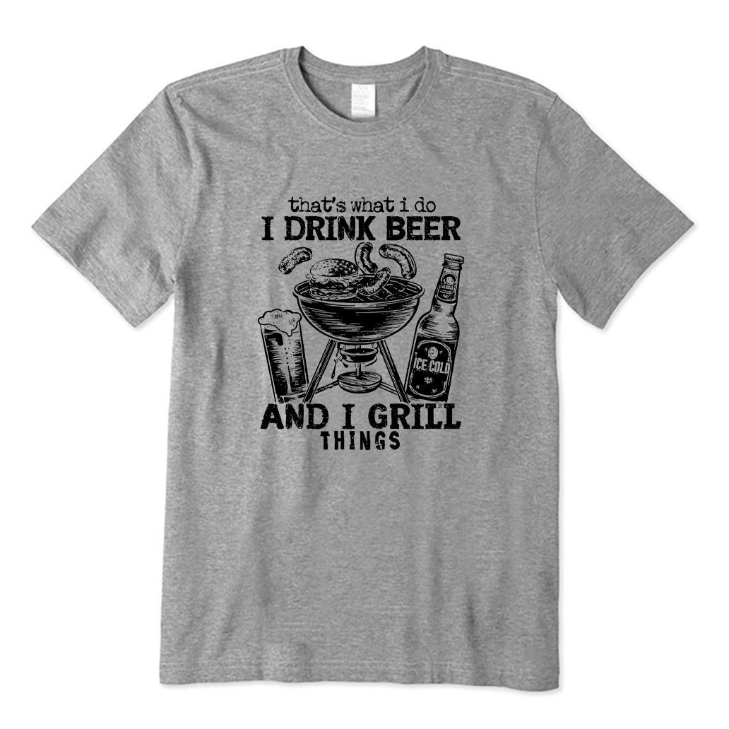 Drink Beer And Grill T-shirt