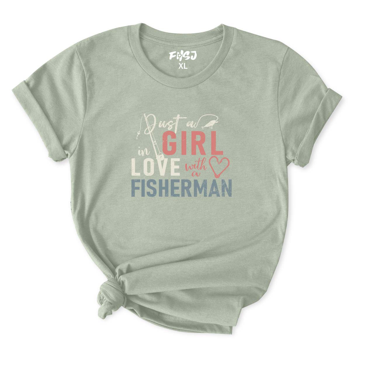 Just A Girl in Love with A Fishman T-Shirt for Women