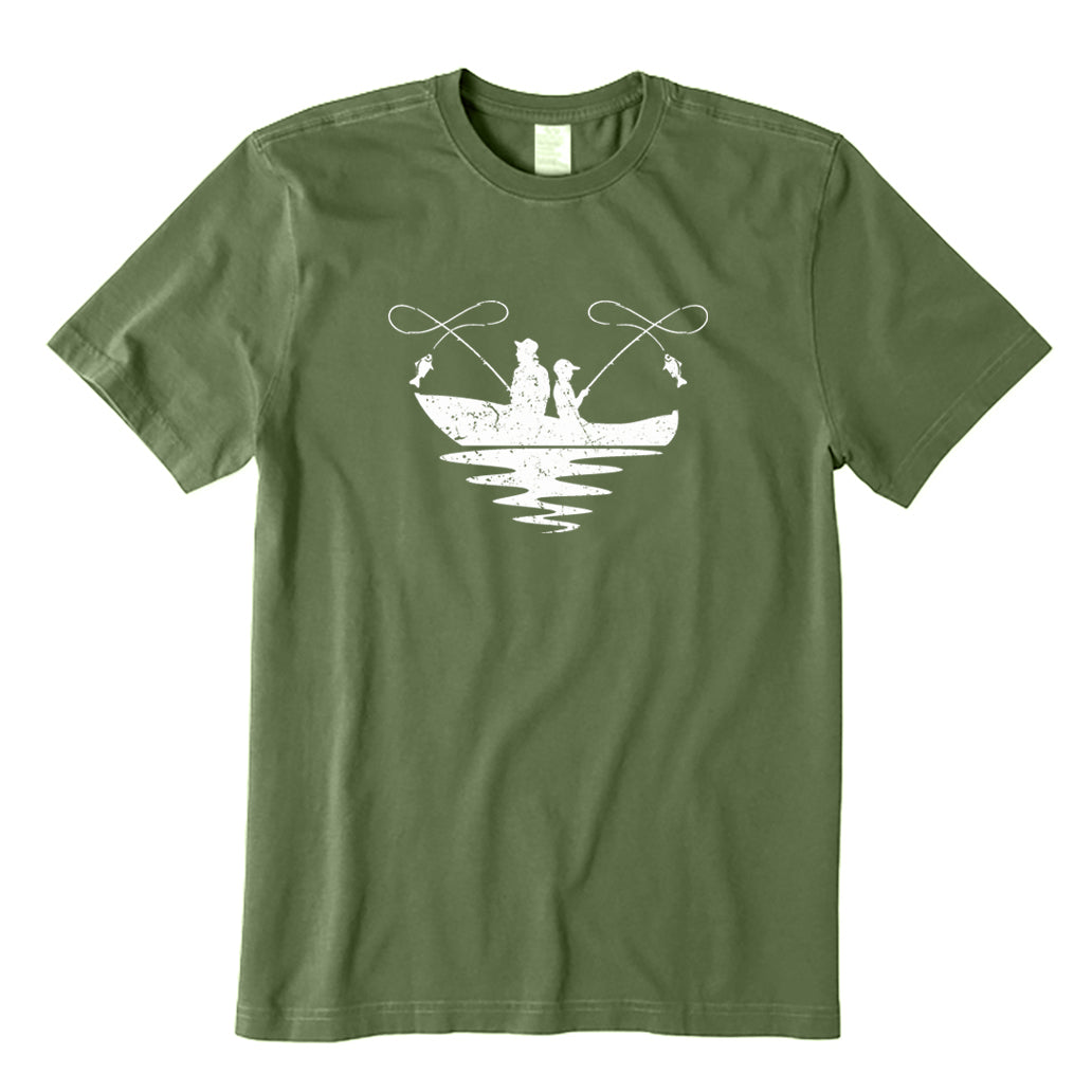 Father and Son Fishing T-Shirt