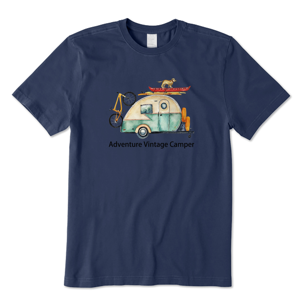 Adventure Vintage Camper T-shirt