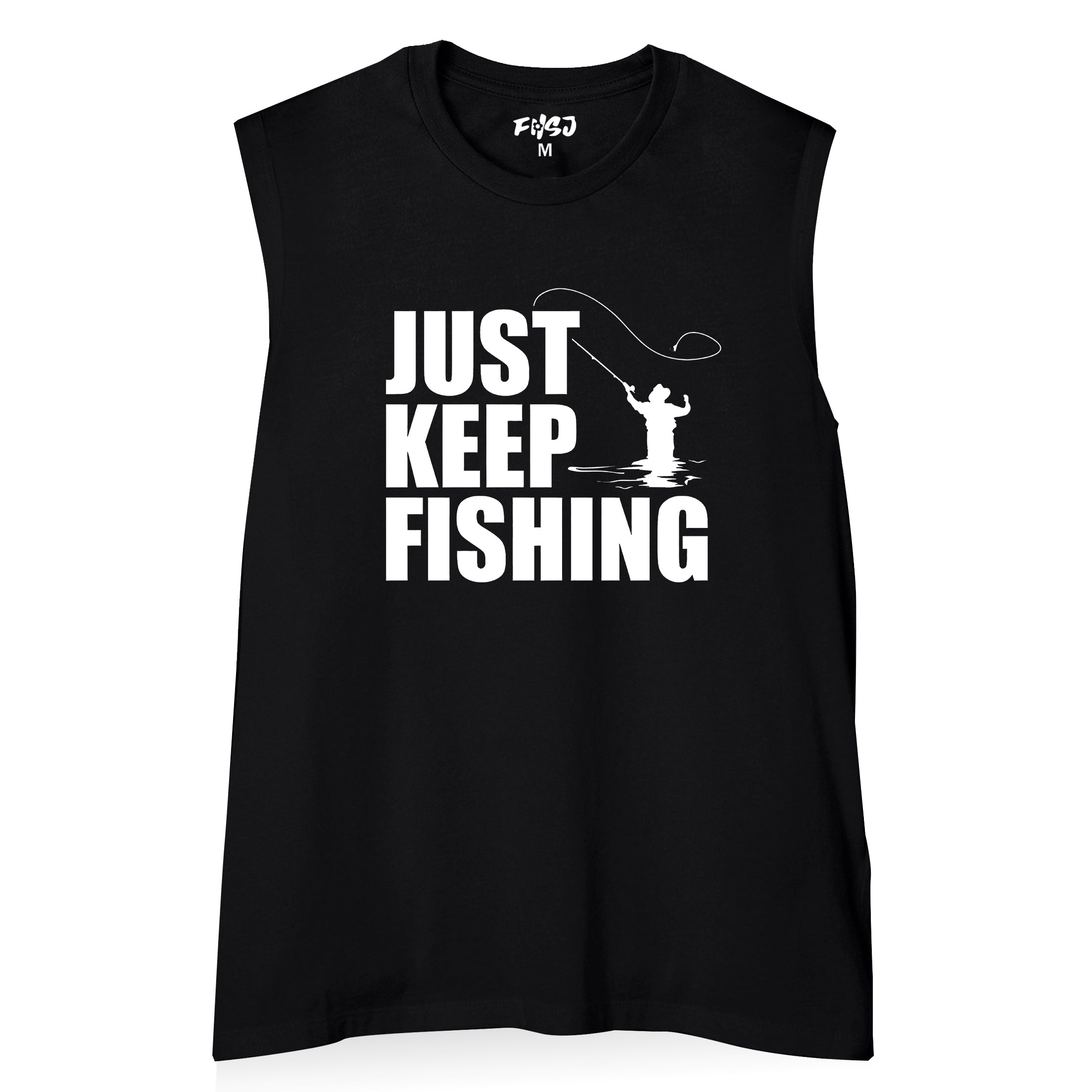 Women Just Keep Fishing Tank Top