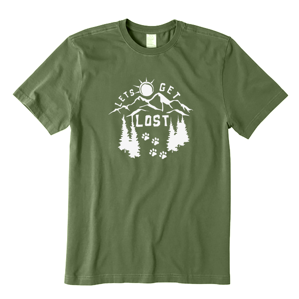 Let‘s Get Lost Hiking T-shirt