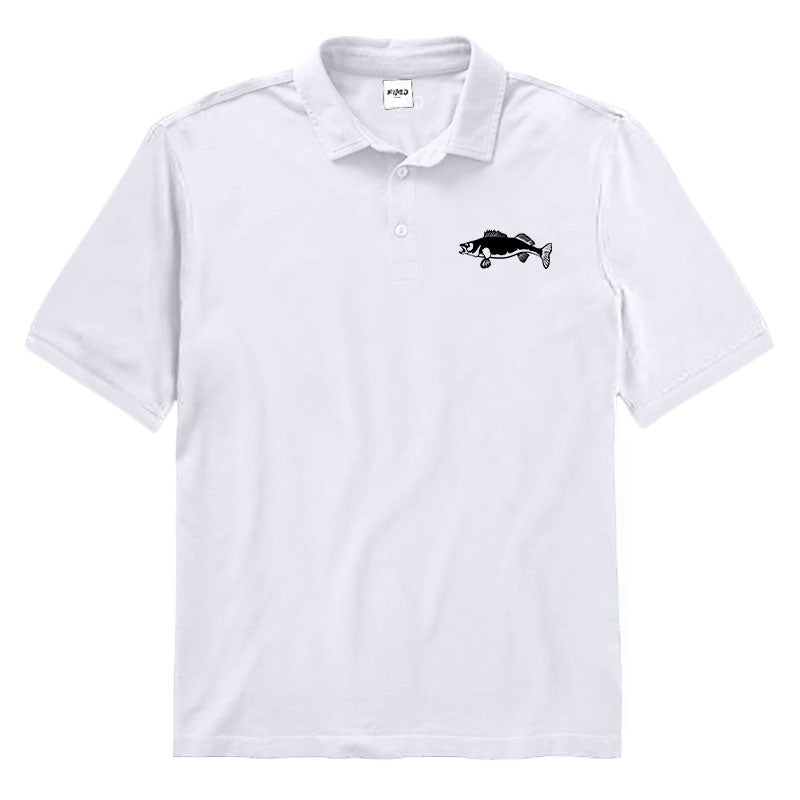 Walleye Fishing Polo Shirt