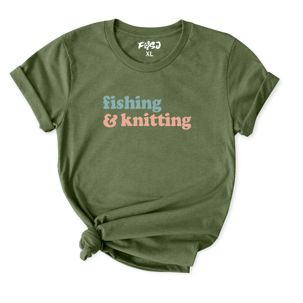 Fishing and Knitting T-Shirt for Women