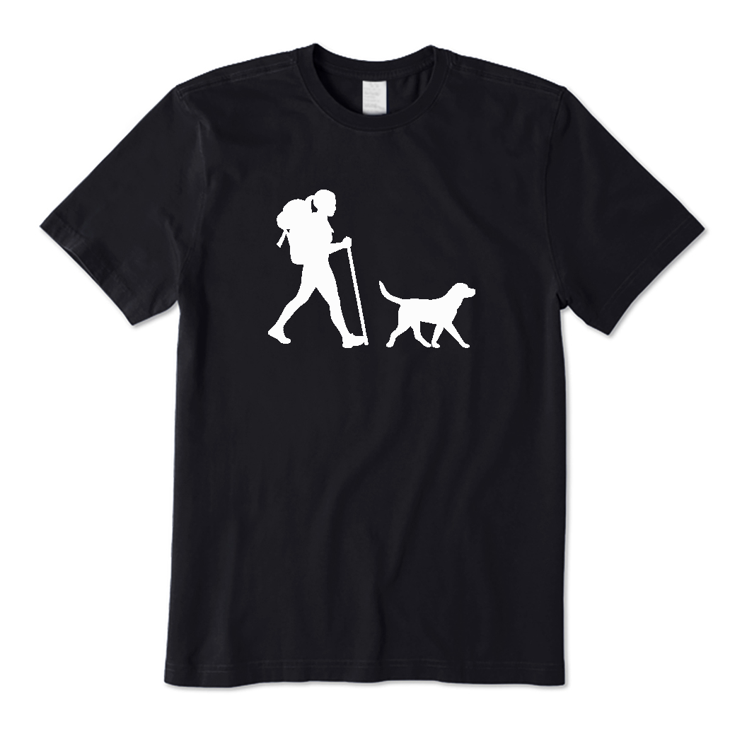 Hiking with Dog T-shirt