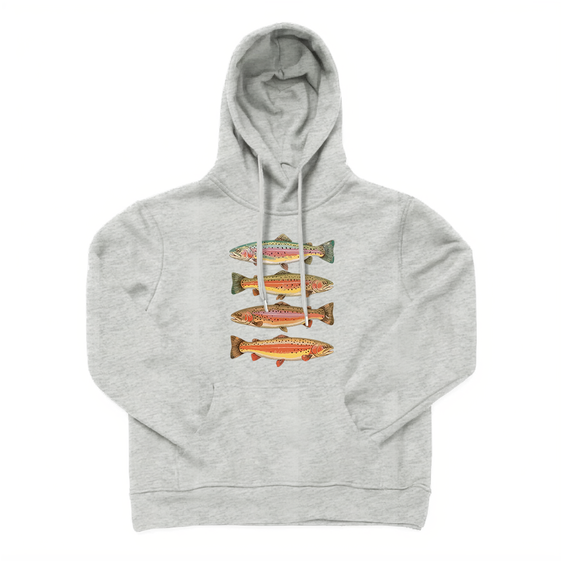 Trout Fish Hoodie