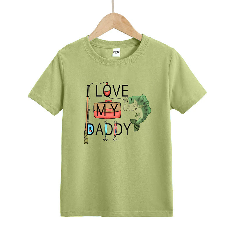 I Love My Daddy Kids T-Shirt