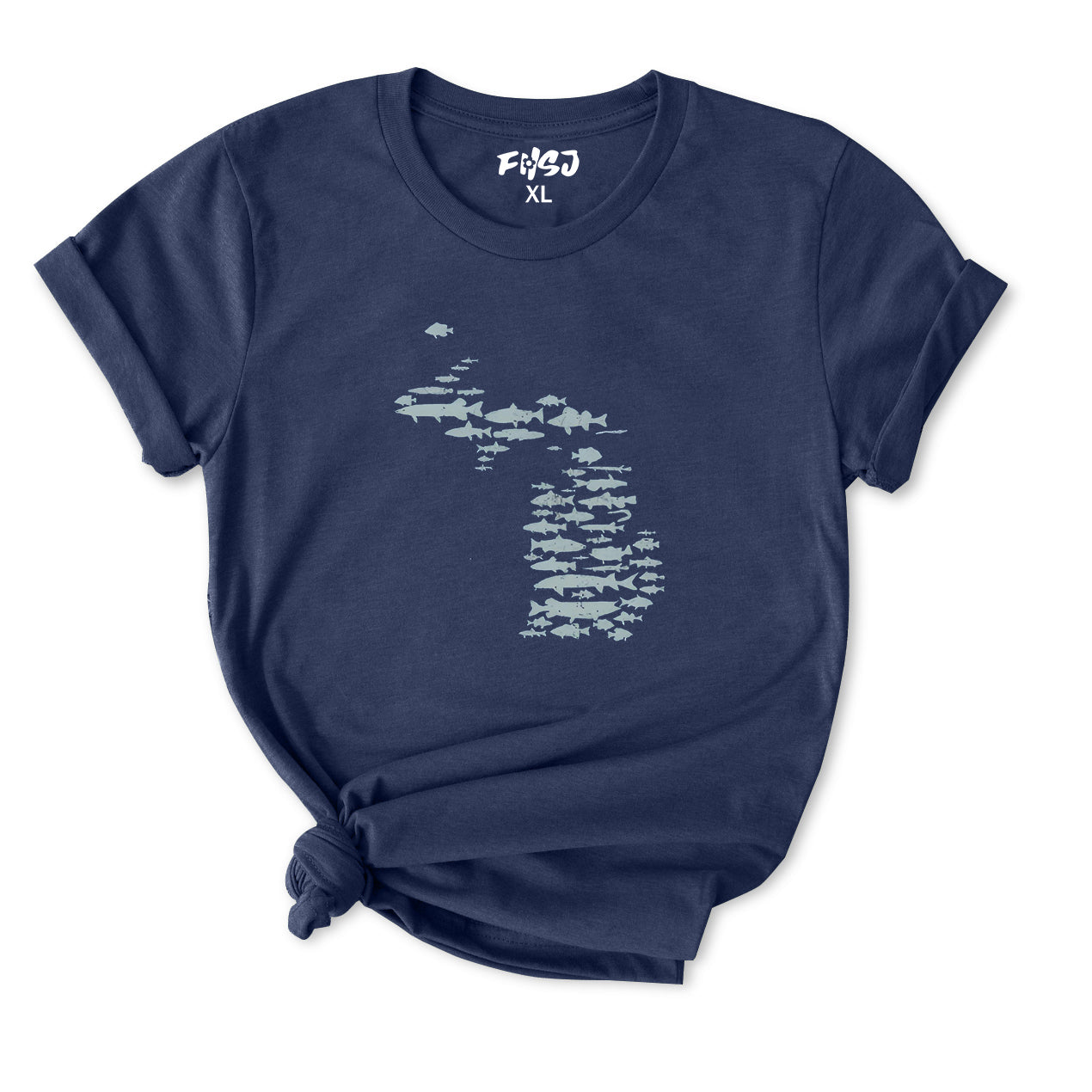 Fish of Michigan T-Shirt for Women
