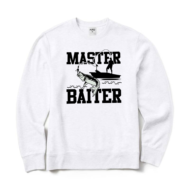 Master Baiter Fishing Crewneck Sweatshirt