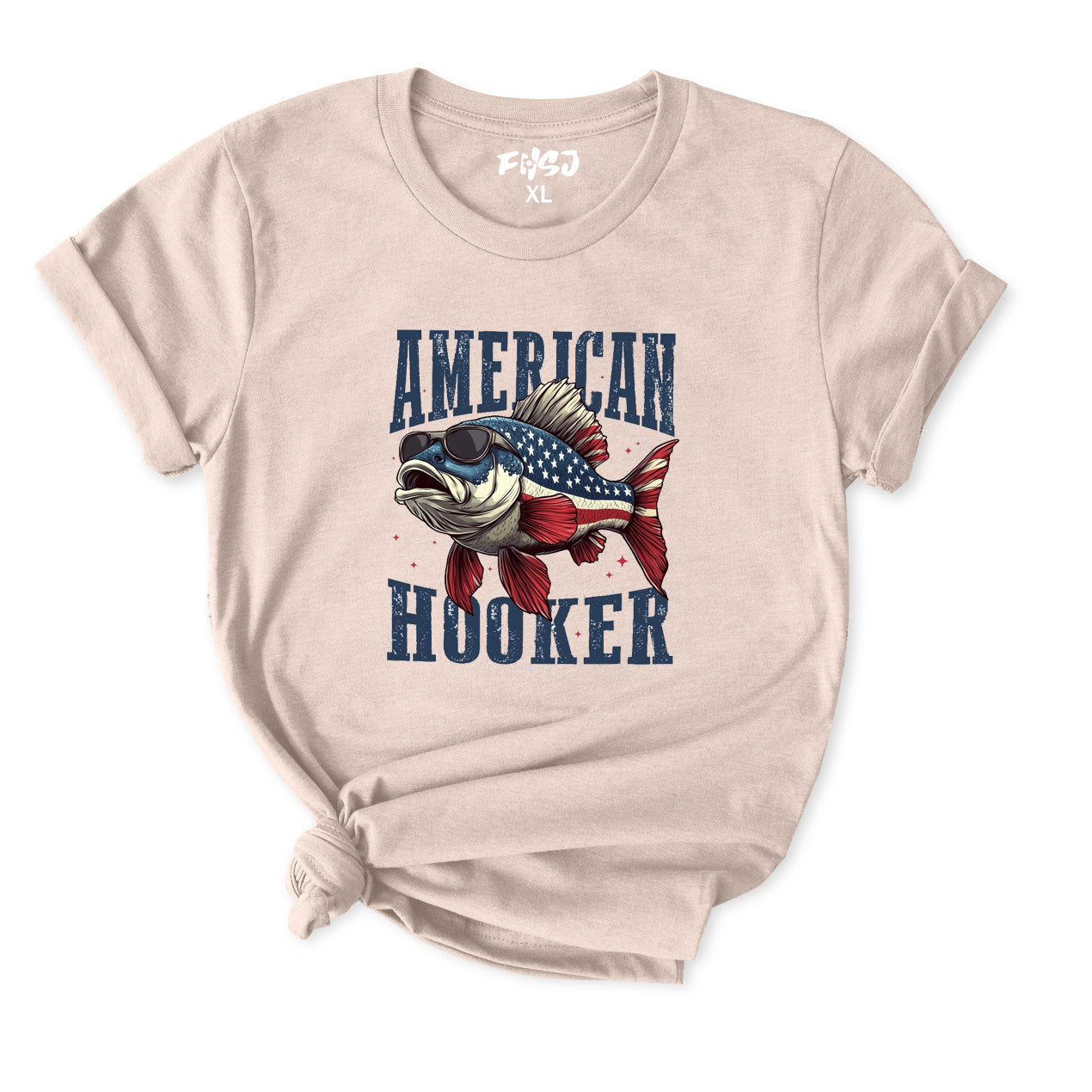 American Hooker Fishing T-Shirt for Women