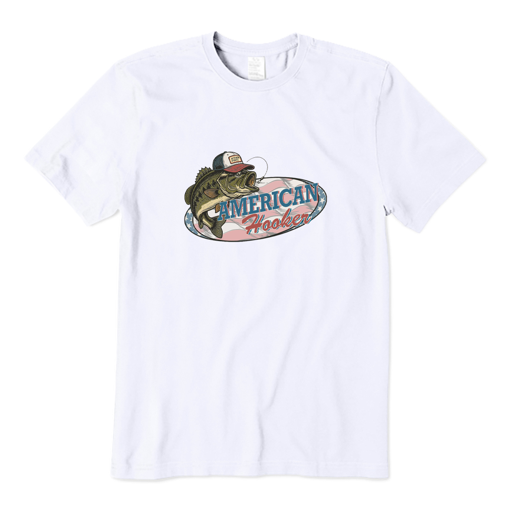 Bass Fishing Flag T-shirt