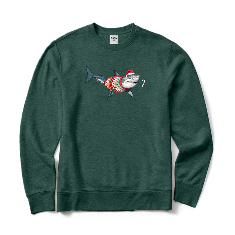 Sharks Christmas Crewneck Sweatshirt