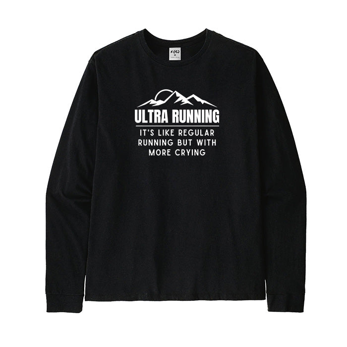 Funny Ultra Running Long Sleeve T-Shirt
