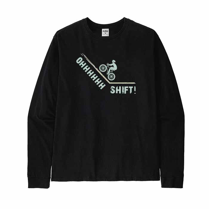 Oh Shift Bike Long Sleeve T-Shirt