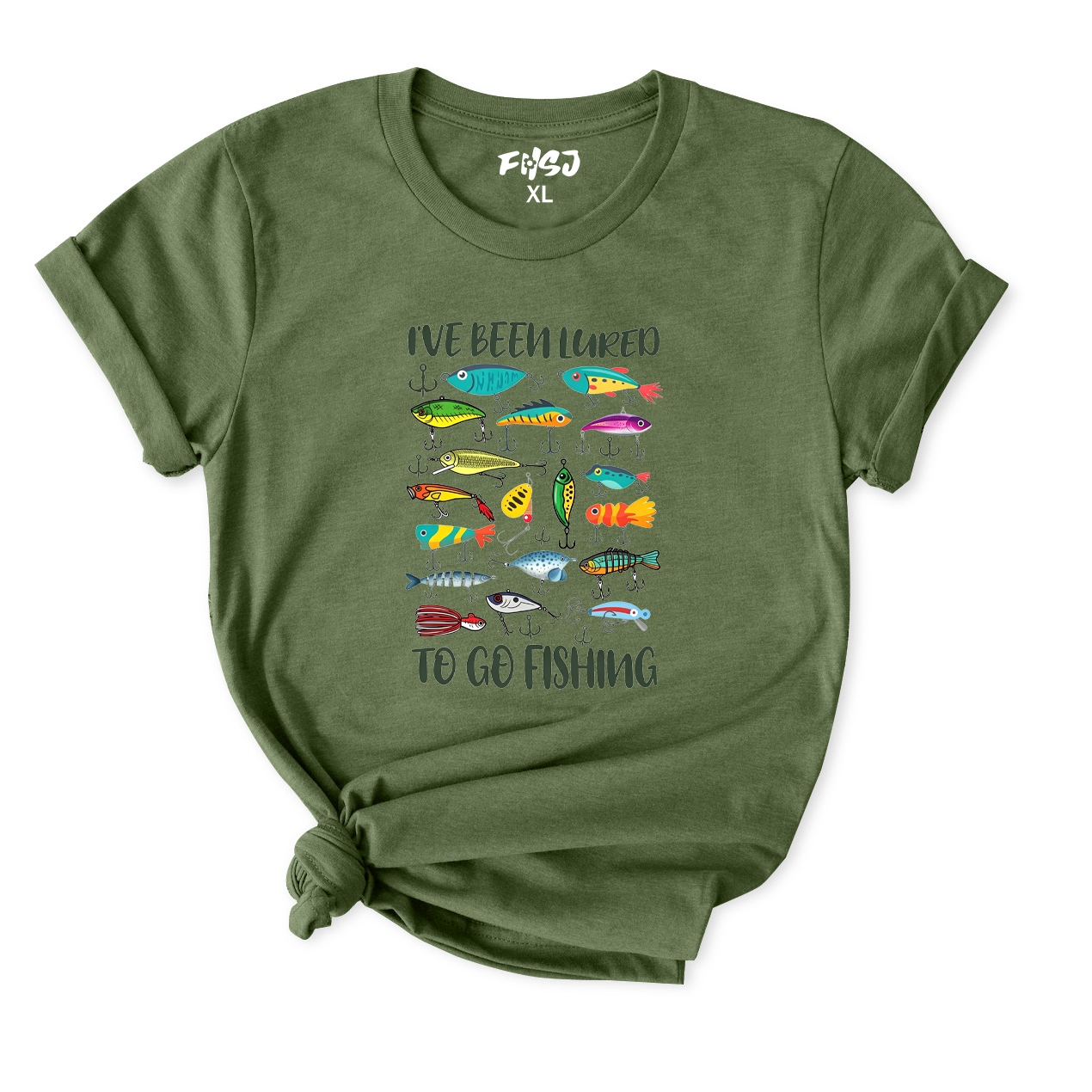 I've Been Lured To Go Fishing T-Shirt for Women