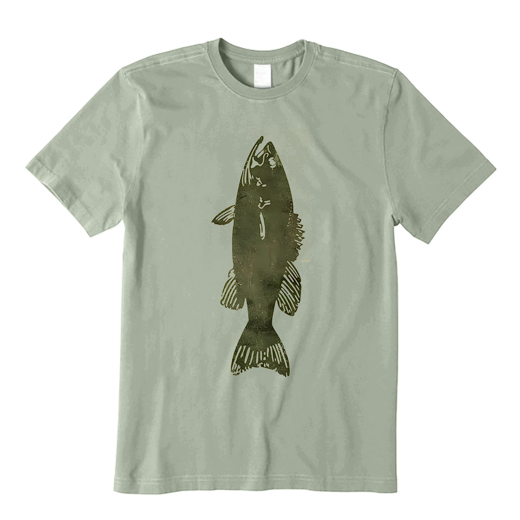 Retro Fish Fishing T-Shirt